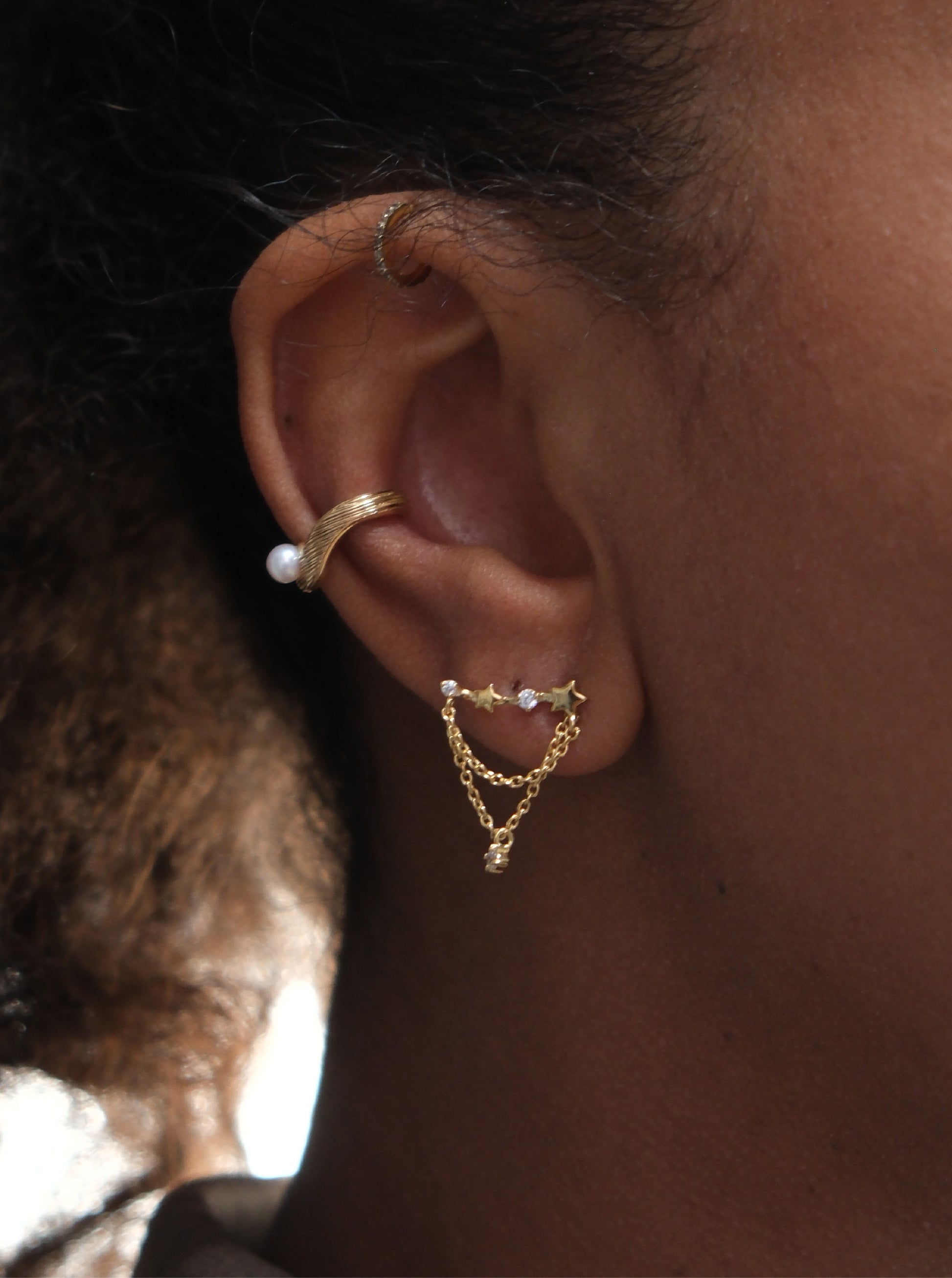 Earcuff pearl g-p p.p.