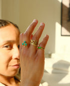 Vintage pattern ring