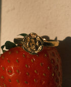 Ringen - rose ring - Brass