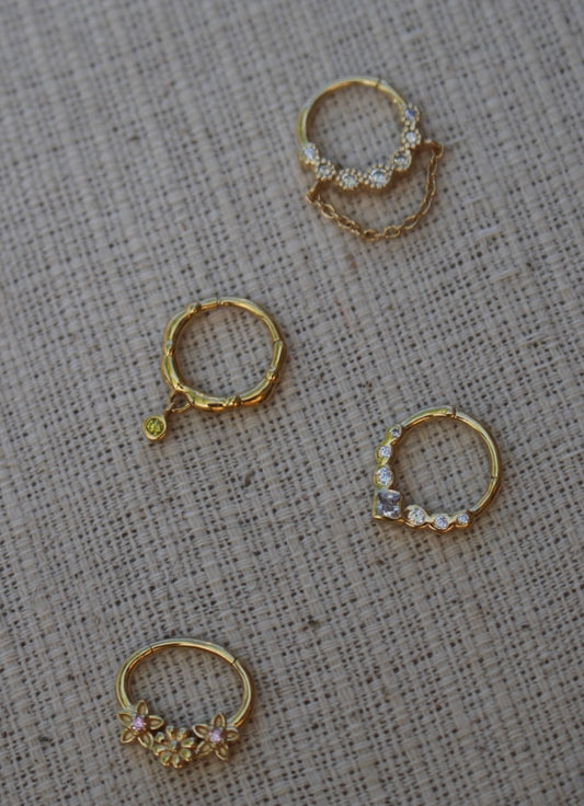 Flower piercing g-p