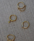 Piercing peridot stone g-p