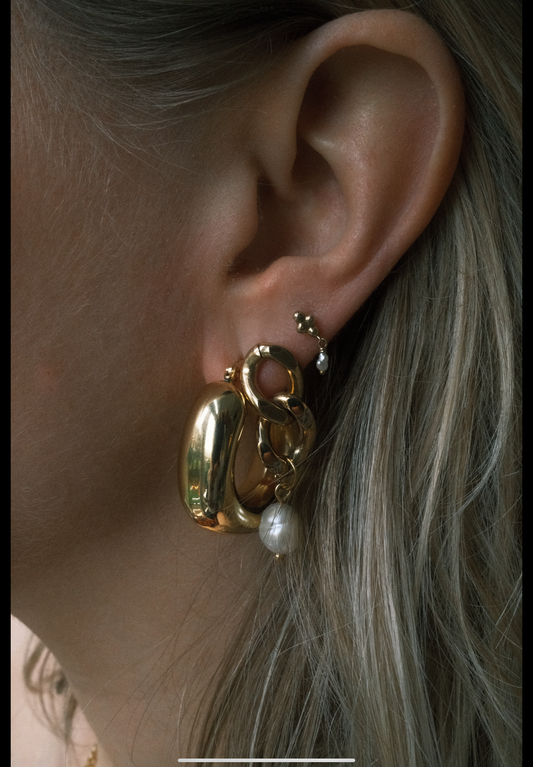 Chunky hoop g-p