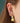 Silver swirl stud tiny pearl