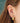 Shape stone stud earring g-p