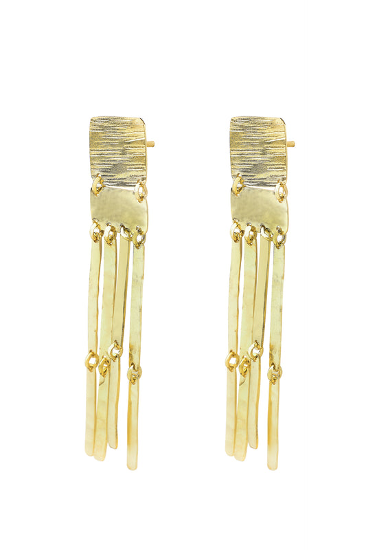 Oorbellen - Egypt - Gold plated