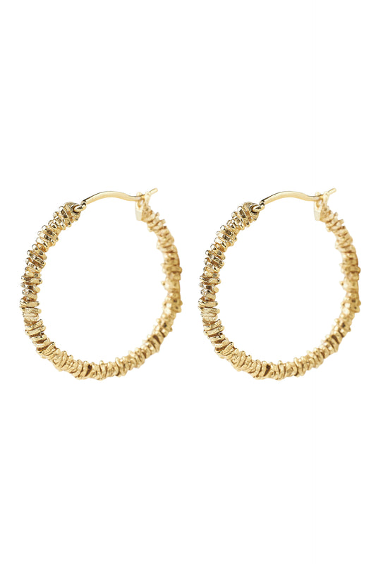 Oorbellen - Multi wire hoop - Gold plated