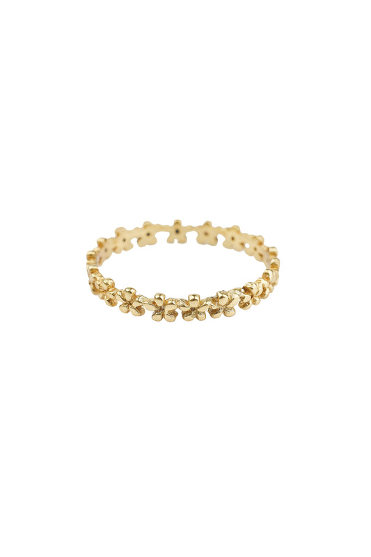 Ringen - flower circle - Brass