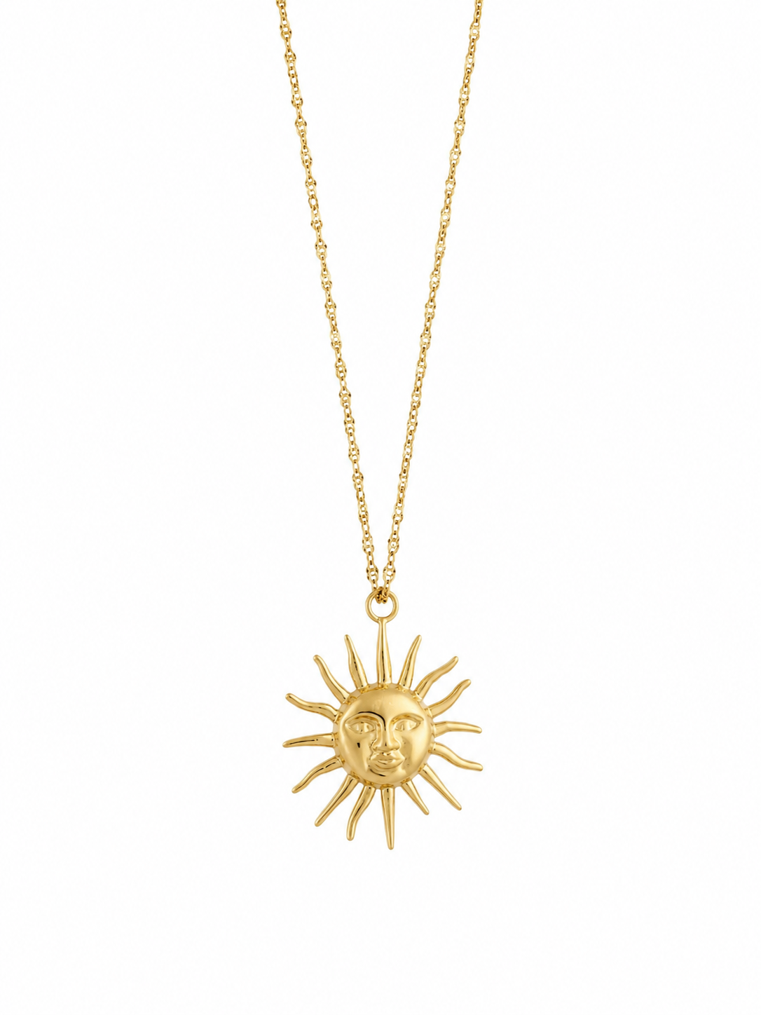 Sun necklace
