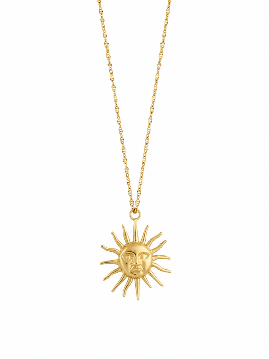 Sun necklace