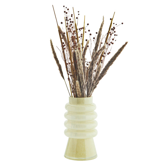 Glass Vase light yellow