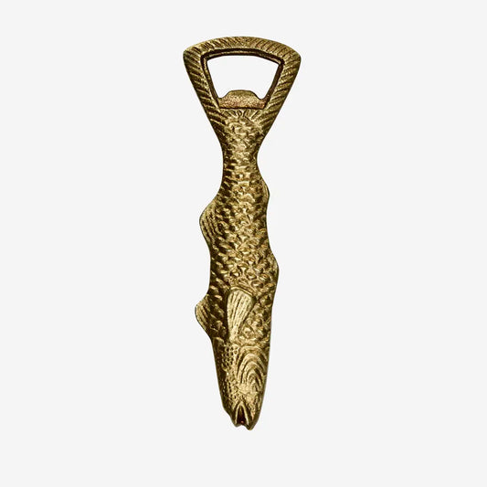 Aluminium fish bottle opener