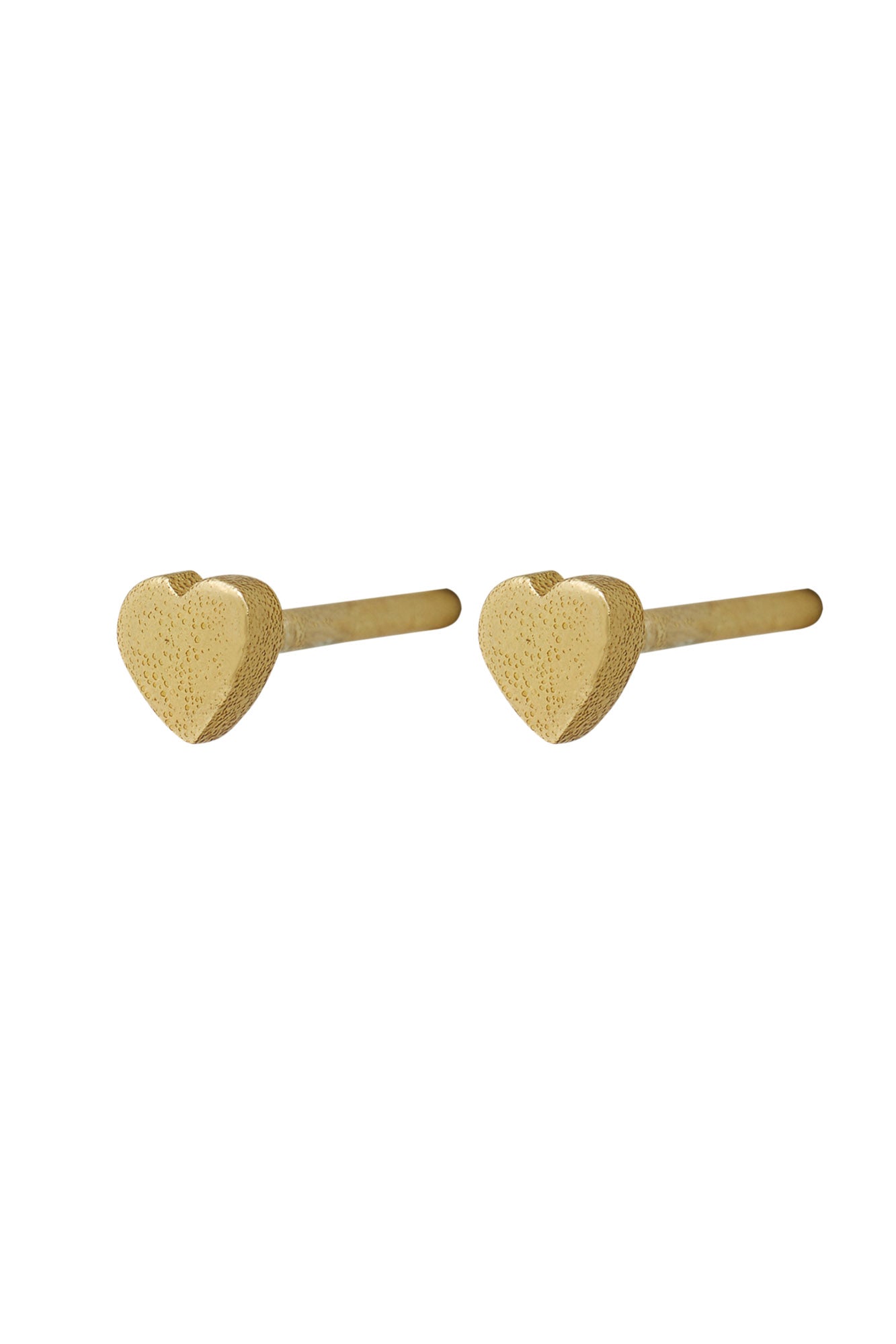 Oorbellen - Tiny heart stud - Gold plated