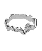 Silver shape ring