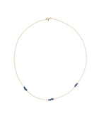 Necklace blue stone g-p