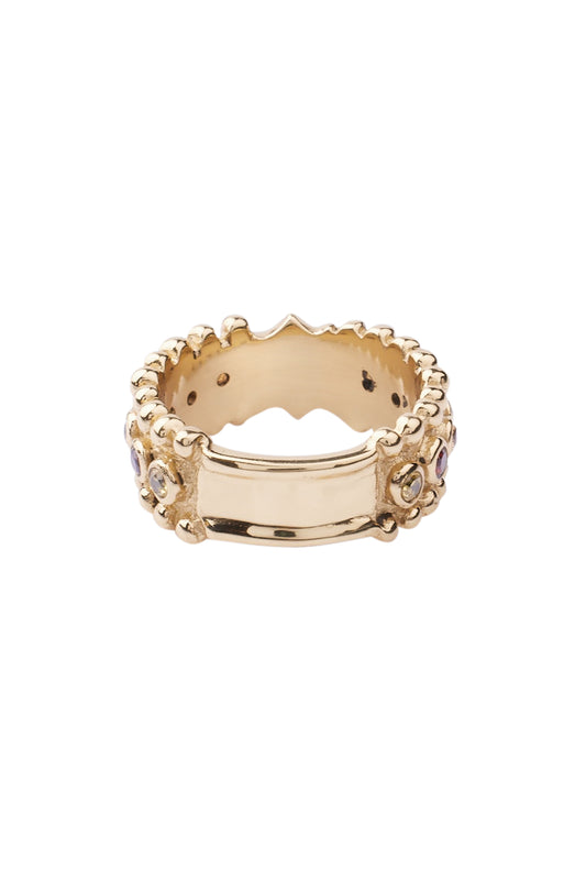Ringen - Multi color - Brass