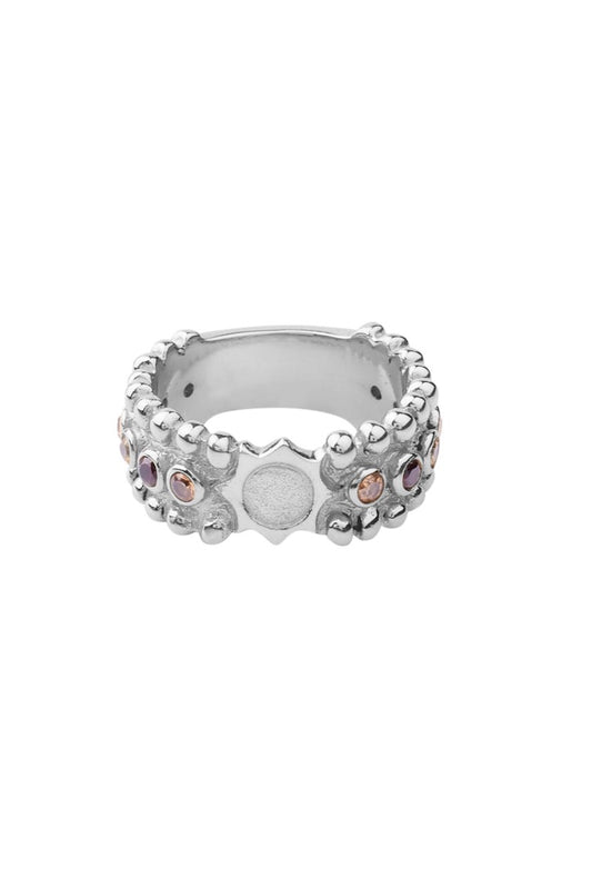 Xzota | Ringen | Multi color | Zilver
