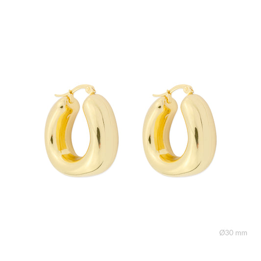Chunky hoop g-p