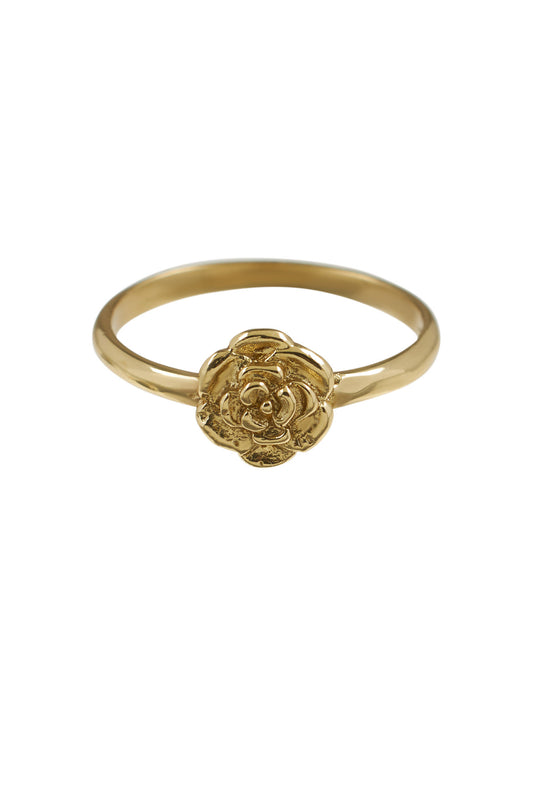 Ringen - rose ring - Brass