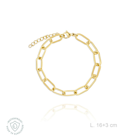 Big chain square bracelet g-p