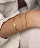 Xzota | Armbanden |  Chain bar | Gold plated