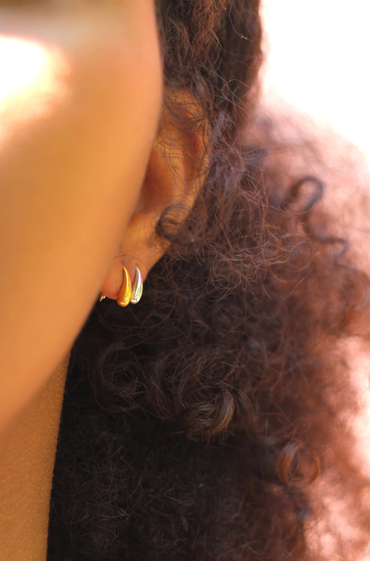 Oorbellen - Eardrop - Silver