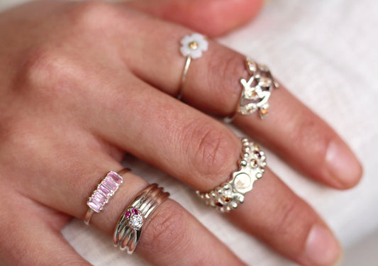 Ringen - Snake - Silver