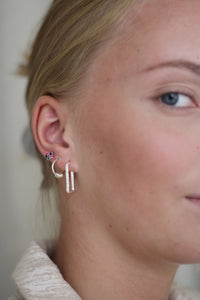 Oorbellen - Hoop small rings - Silver