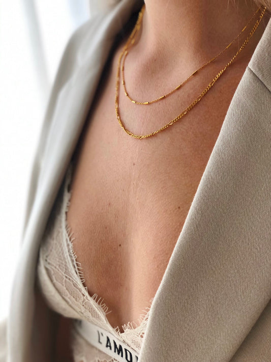 Xzota | Kettingen | Chain bar | Gold plated