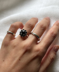 Ringen - Zircon Flower - Silver