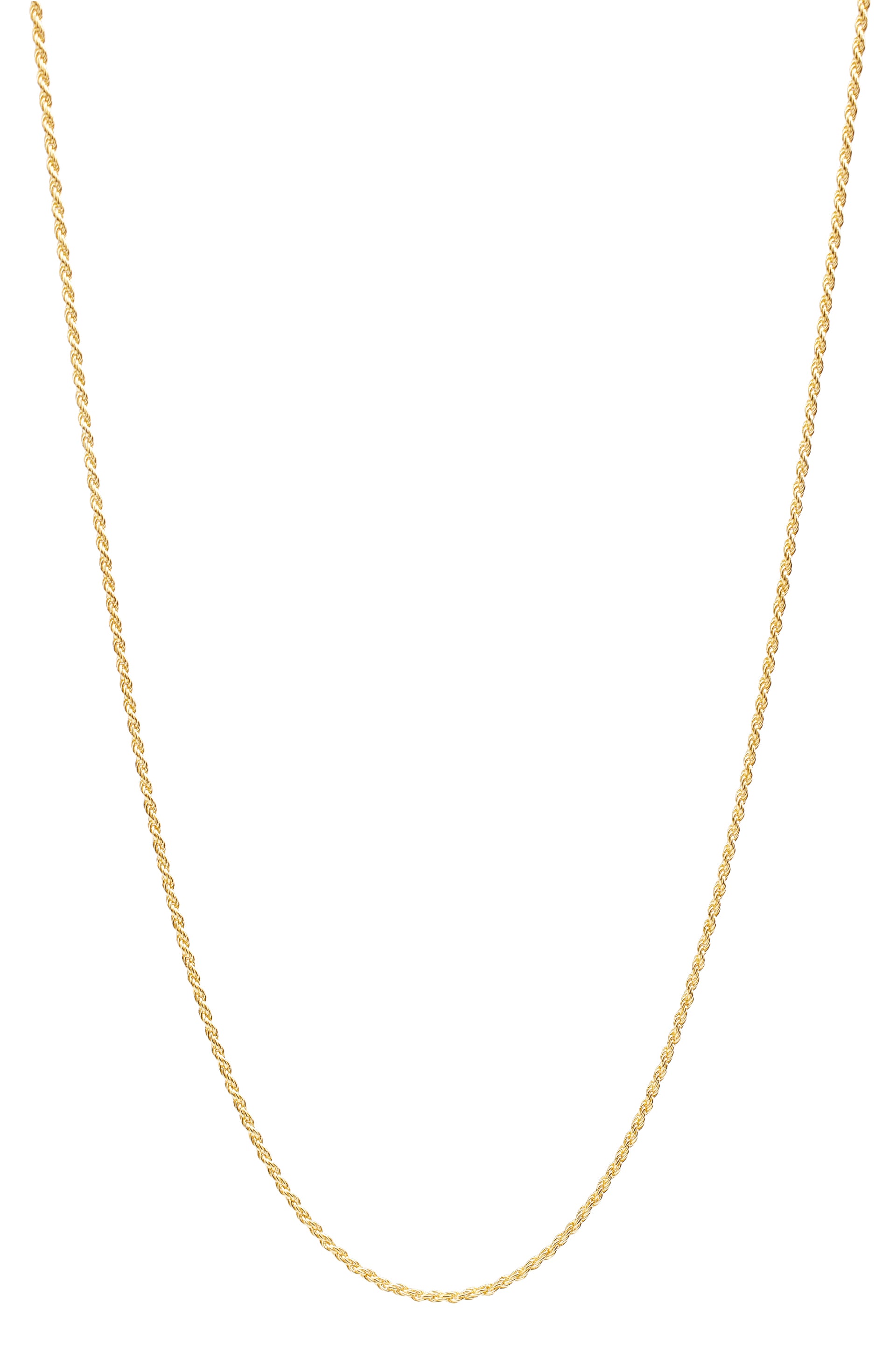 Kettingen -Tiny twisted - Gold plated