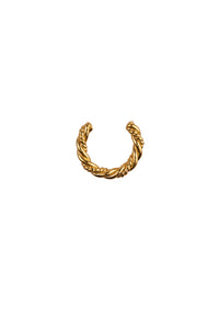 Xzota | Oorbellen | Twisted cuff | Gold Plated