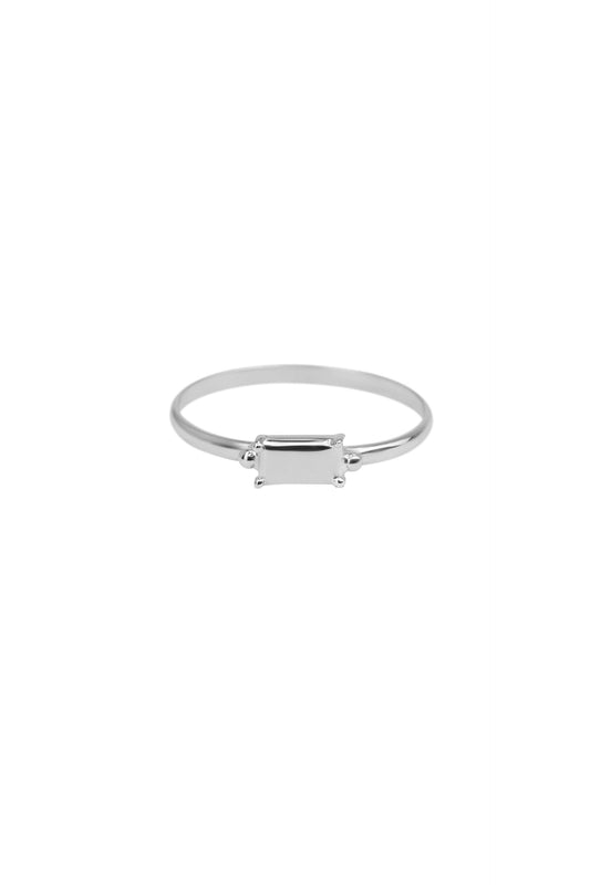 Xzota - Ringen - rectangle - Zilver