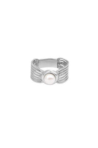 Xzota - Ringen - Vintage pearl - Zilver