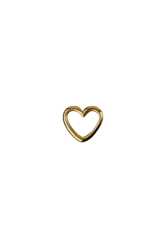 Pendants - Heart charm small - Gold plated