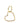 Pendants - Heart charm - Gold plated