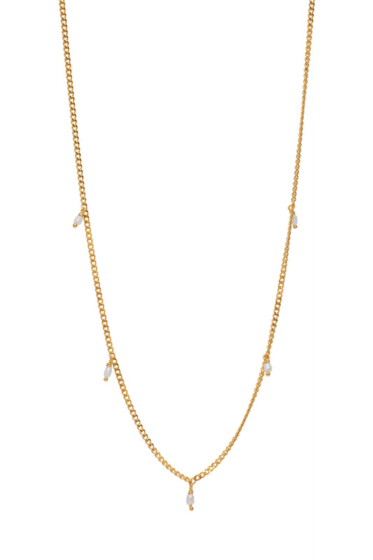 Kettingen - Tiny pearls - Gold plated