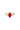 Xzota - Ringen - Oval red resin - Brass