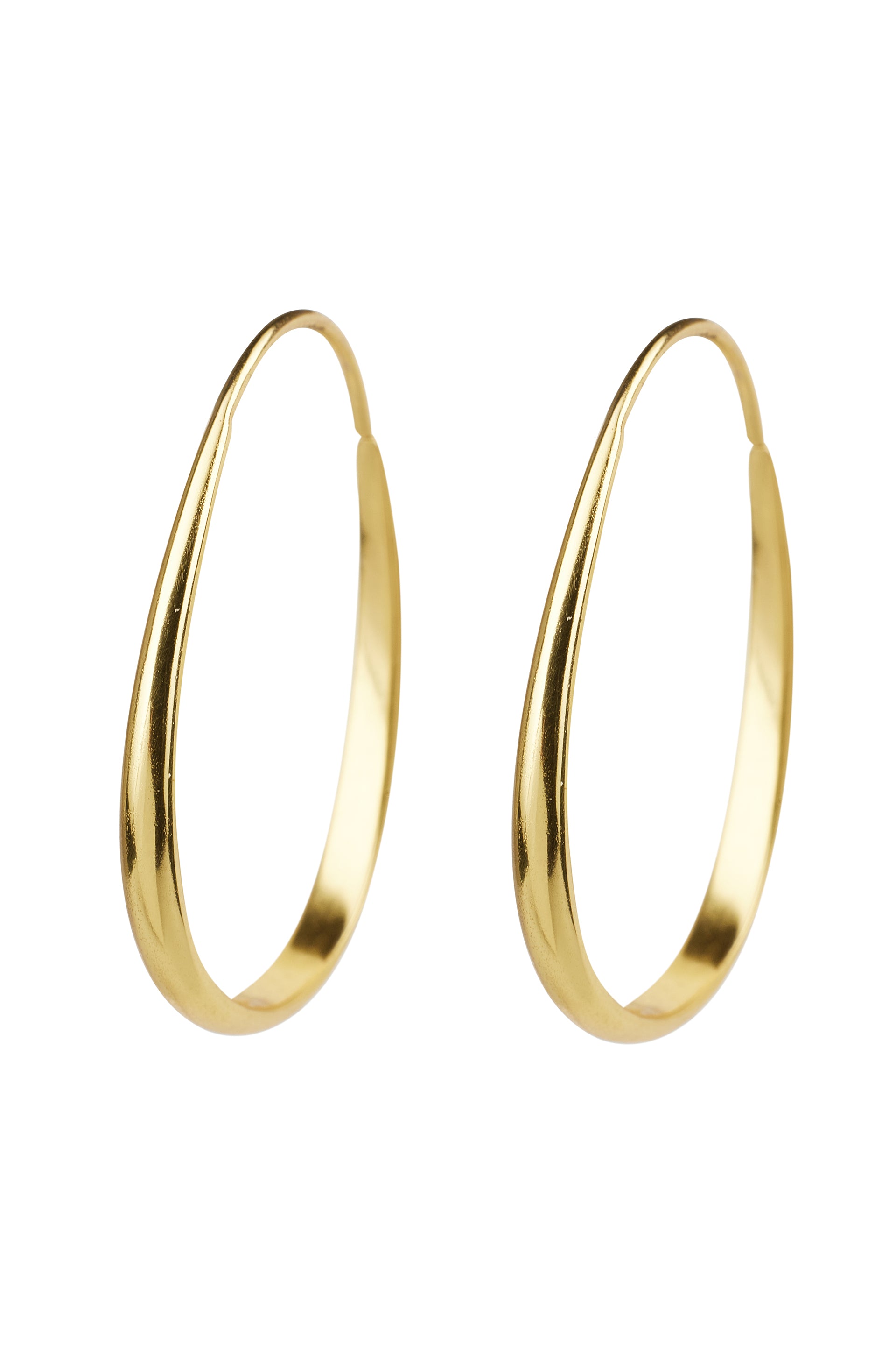 Oorbellen - Hoop drop - Gold plated – Xzota