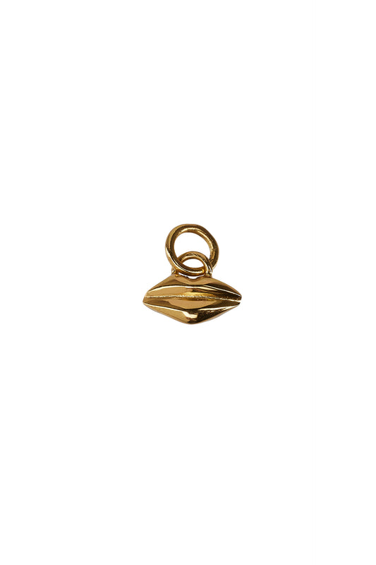 Xzota - Pendants - Lip charm - Brass/ Gold plated