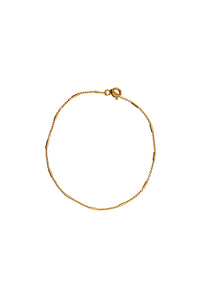 Xzota | Enkelbanden | Chain bar | Gold plated