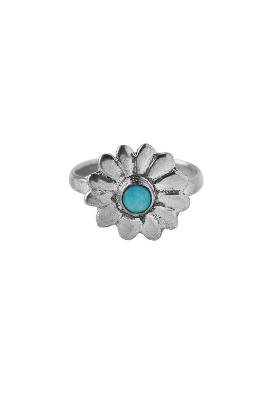 Xzota - Ringen - Daisy flower - Silver