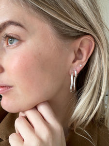 paddestoel voor mij verdrievoudigen 925 Zilveren oorbellen van Xzota online bestellen | De mooiste sieraden!