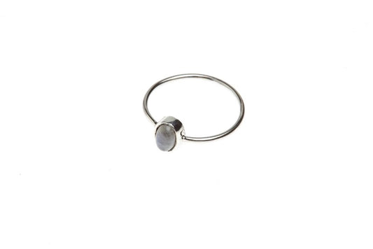 Xzota | Ringen | Moonstone oval | Zilver