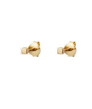 Xzota - Oorbellen - Stud square - Goud