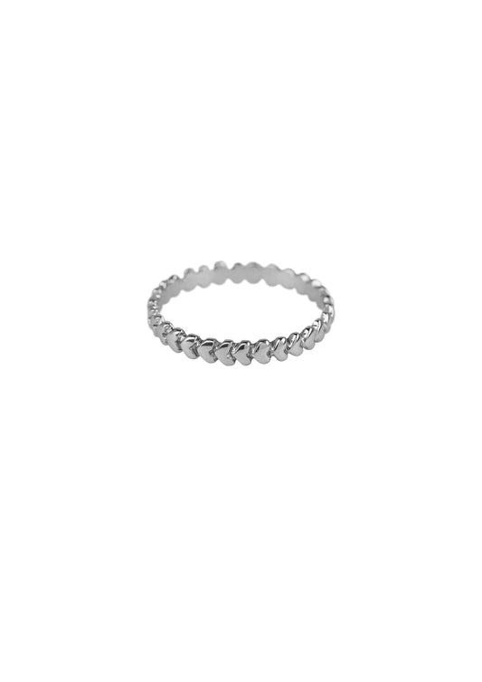 Xzota - Ringen - Tiny hearts - Silver