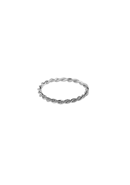 Xzota - Ringen - Twisted plain - Silver