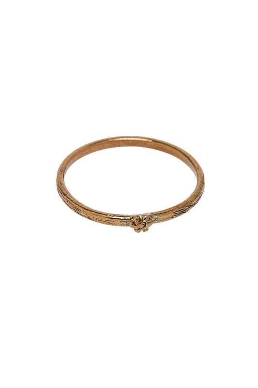 Xzota | Ringen | Litte flower | Brass