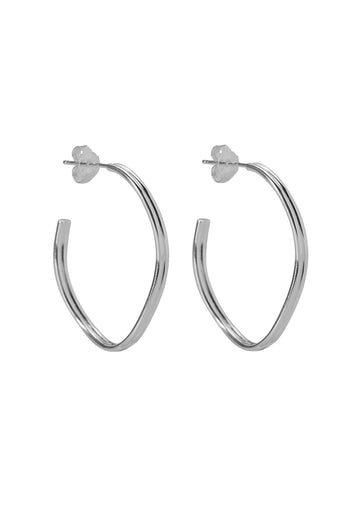 Xzota | Oorbellen | Waves Big | Zilver