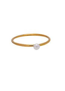 Xzota | Ringen | Tiny pearl | Brass
