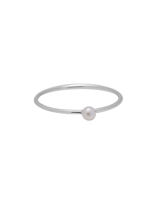 Xzota | Ringen | Tiny pearl | Zilver